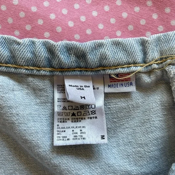 American Apparel jeans shorts size M - Picture 3 of 10